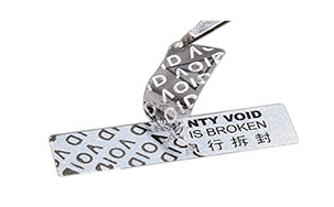 VOID防伪标签
