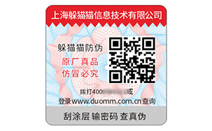 二维码防伪标志